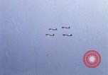 Image of A-6A aircraft in formation Gulf of Tonkin Vietnam, 1967, second 53 stock footage video 65675034600