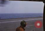 Image of Flight operation aboard the USS Enterprise (CVN-65) Gulf of Tonkin Vietnam, 1967, second 17 stock footage video 65675034602