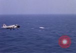 Image of Flight operation aboard the USS Enterprise (CVN-65) Gulf of Tonkin Vietnam, 1967, second 33 stock footage video 65675034602