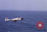 Image of Flight operation aboard the USS Enterprise (CVN-65) Gulf of Tonkin Vietnam, 1967, second 34 stock footage video 65675034602