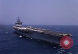 Image of Flight operation aboard the USS Enterprise (CVN-65) Gulf of Tonkin Vietnam, 1967, second 39 stock footage video 65675034602