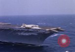 Image of Flight operation aboard the USS Enterprise (CVN-65) Gulf of Tonkin Vietnam, 1967, second 46 stock footage video 65675034602