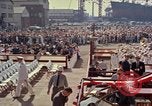 Standbild USS Enterprise Newport News Virginia USA, 1960, aus Sekunde 42 historischem Filmmaterial Videoclip 65675034611