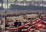 Standbild USS Enterprise Newport News Virginia USA, 1960, aus Sekunde 47 historischem Filmmaterial Videoclip 65675034611