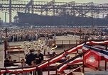 Standbild USS Enterprise Newport News Virginia USA, 1960, aus Sekunde 48 historischem Filmmaterial Videoclip 65675034611