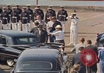 Standbild Taufe der USS Enterprise CVAN (-65) Newport News Virginia USA, 1960, aus Sekunde 1 historischem Filmmaterial Videoclip 65675034613