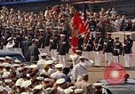 Standbild Taufe der USS Enterprise CVAN (-65) Newport News Virginia USA, 1960, aus Sekunde 17 historischem Filmmaterial Videoclip 65675034613