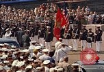 Standbild Taufe der USS Enterprise CVAN (-65) Newport News Virginia USA, 1960, aus Sekunde 18 historischem Filmmaterial Videoclip 65675034613