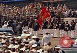 Standbild Taufe der USS Enterprise CVAN (-65) Newport News Virginia USA, 1960, aus Sekunde 22 historischem Filmmaterial Videoclip 65675034613