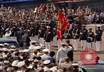 Standbild Taufe der USS Enterprise CVAN (-65) Newport News Virginia USA, 1960, aus Sekunde 31 historischem Filmmaterial Videoclip 65675034613