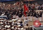 Standbild Taufe der USS Enterprise CVAN (-65) Newport News Virginia USA, 1960, aus Sekunde 32 historischem Filmmaterial Videoclip 65675034613