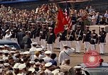 Standbild Taufe der USS Enterprise CVAN (-65) Newport News Virginia USA, 1960, aus Sekunde 33 historischem Filmmaterial Videoclip 65675034613