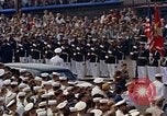 Standbild Taufe der USS Enterprise CVAN (-65) Newport News Virginia USA, 1960, aus Sekunde 36 historischem Filmmaterial Videoclip 65675034613