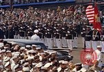 Standbild Taufe der USS Enterprise CVAN (-65) Newport News Virginia USA, 1960, aus Sekunde 42 historischem Filmmaterial Videoclip 65675034613