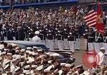 Standbild Taufe der USS Enterprise CVAN (-65) Newport News Virginia USA, 1960, aus Sekunde 43 historischem Filmmaterial Videoclip 65675034613
