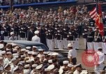 Standbild Taufe der USS Enterprise CVAN (-65) Newport News Virginia USA, 1960, aus Sekunde 45 historischem Filmmaterial Videoclip 65675034613