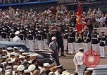 Standbild Taufe der USS Enterprise CVAN (-65) Newport News Virginia USA, 1960, aus Sekunde 48 historischem Filmmaterial Videoclip 65675034613