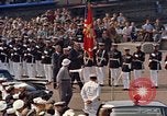 Standbild Taufe der USS Enterprise CVAN (-65) Newport News Virginia USA, 1960, aus Sekunde 49 historischem Filmmaterial Videoclip 65675034613