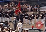 Standbild Taufe der USS Enterprise CVAN (-65) Newport News Virginia USA, 1960, aus Sekunde 50 historischem Filmmaterial Videoclip 65675034613