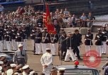 Standbild Taufe der USS Enterprise CVAN (-65) Newport News Virginia USA, 1960, aus Sekunde 52 historischem Filmmaterial Videoclip 65675034613