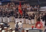 Standbild Taufe der USS Enterprise CVAN (-65) Newport News Virginia USA, 1960, aus Sekunde 54 historischem Filmmaterial Videoclip 65675034613