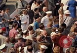 Standbild Taufe der USS Enterprise CVAN (-65) Newport News Virginia USA, 1960, aus Sekunde 58 historischem Filmmaterial Videoclip 65675034613