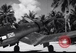 Image of Pilot and plane captain of F4U perform engine start Espiritu Santo New Hebrides Islands, 1944, second 39 stock footage video 65675034616