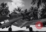 Image of Pilot and plane captain of F4U perform engine start Espiritu Santo New Hebrides Islands, 1944, second 40 stock footage video 65675034616