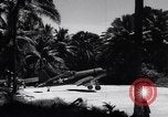 Image of Marine Aircraft Group 11 F4U Corsairs arrive back from mission Espiritu Santo New Hebrides Islands, 1944, second 54 stock footage video 65675034617