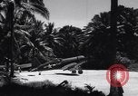 Image of Marine Aircraft Group 11 F4U Corsairs arrive back from mission Espiritu Santo New Hebrides Islands, 1944, second 62 stock footage video 65675034617