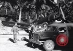 Image of F4U Corsair aircraft of MAG-11 depart on a mission Espiritu Santo New Hebrides Islands, 1944, second 27 stock footage video 65675034618