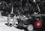 Image of F4U Corsair aircraft of MAG-11 depart on a mission Espiritu Santo New Hebrides Islands, 1944, second 29 stock footage video 65675034618
