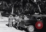 Image of F4U Corsair aircraft of MAG-11 depart on a mission Espiritu Santo New Hebrides Islands, 1944, second 38 stock footage video 65675034618