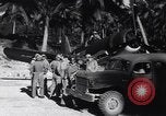 Image of F4U Corsair aircraft of MAG-11 depart on a mission Espiritu Santo New Hebrides Islands, 1944, second 39 stock footage video 65675034618