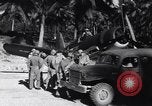 Image of F4U Corsair aircraft of MAG-11 depart on a mission Espiritu Santo New Hebrides Islands, 1944, second 40 stock footage video 65675034618