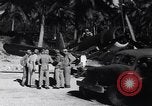 Image of F4U Corsair aircraft of MAG-11 depart on a mission Espiritu Santo New Hebrides Islands, 1944, second 46 stock footage video 65675034618