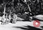 Image of F4U Corsair aircraft of MAG-11 depart on a mission Espiritu Santo New Hebrides Islands, 1944, second 51 stock footage video 65675034618
