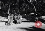 Image of F4U Corsair aircraft of MAG-11 depart on a mission Espiritu Santo New Hebrides Islands, 1944, second 55 stock footage video 65675034618