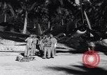 Image of F4U Corsair aircraft of MAG-11 depart on a mission Espiritu Santo New Hebrides Islands, 1944, second 60 stock footage video 65675034618
