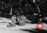 Image of F4U Corsair aircraft of MAG-11 depart on a mission Espiritu Santo New Hebrides Islands, 1944, second 61 stock footage video 65675034618