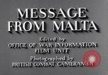 Image of life in Malta Malta, 1943, second 8 stock footage video 65675034619
