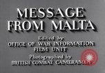 Image of life in Malta Malta, 1943, second 10 stock footage video 65675034619