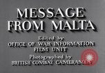 Image of life in Malta Malta, 1943, second 11 stock footage video 65675034619