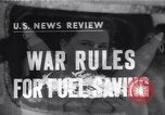 Image of fuel saving United States USA, 1942, second 1 stock footage video 65675034622