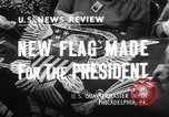 Image of Presidential flag Philadelphia Pennsylvania USA, 1942, second 3 stock footage video 65675034623