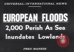 Image l'ouragan l'Europe, 1953, de la seconde 17 séquences d'archives historiques vidéo 65675034635