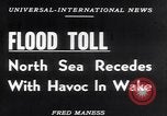 Image of floods Holland Netherlands, 1953, second 14 stock footage video 65675034638