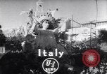 Standbild Mardi Gras Feier Viareggio Italien, 1953, aus Sekunde 3 historischem Filmmaterial Videoclip 65675034642