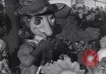Standbild Mardi Gras Feier Viareggio Italien, 1953, aus Sekunde 19 historischem Filmmaterial Videoclip 65675034642