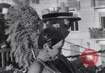 Standbild Mardi Gras Feier Viareggio Italien, 1953, aus Sekunde 28 historischem Filmmaterial Videoclip 65675034642